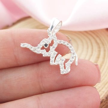 Dije Elefante 20mm Plata 925 26941