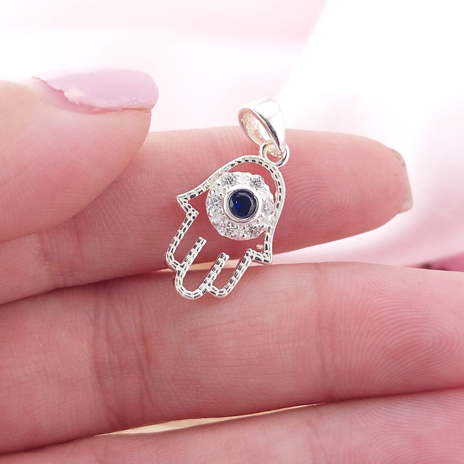 Dije Mano 18mm Plata 925 26937