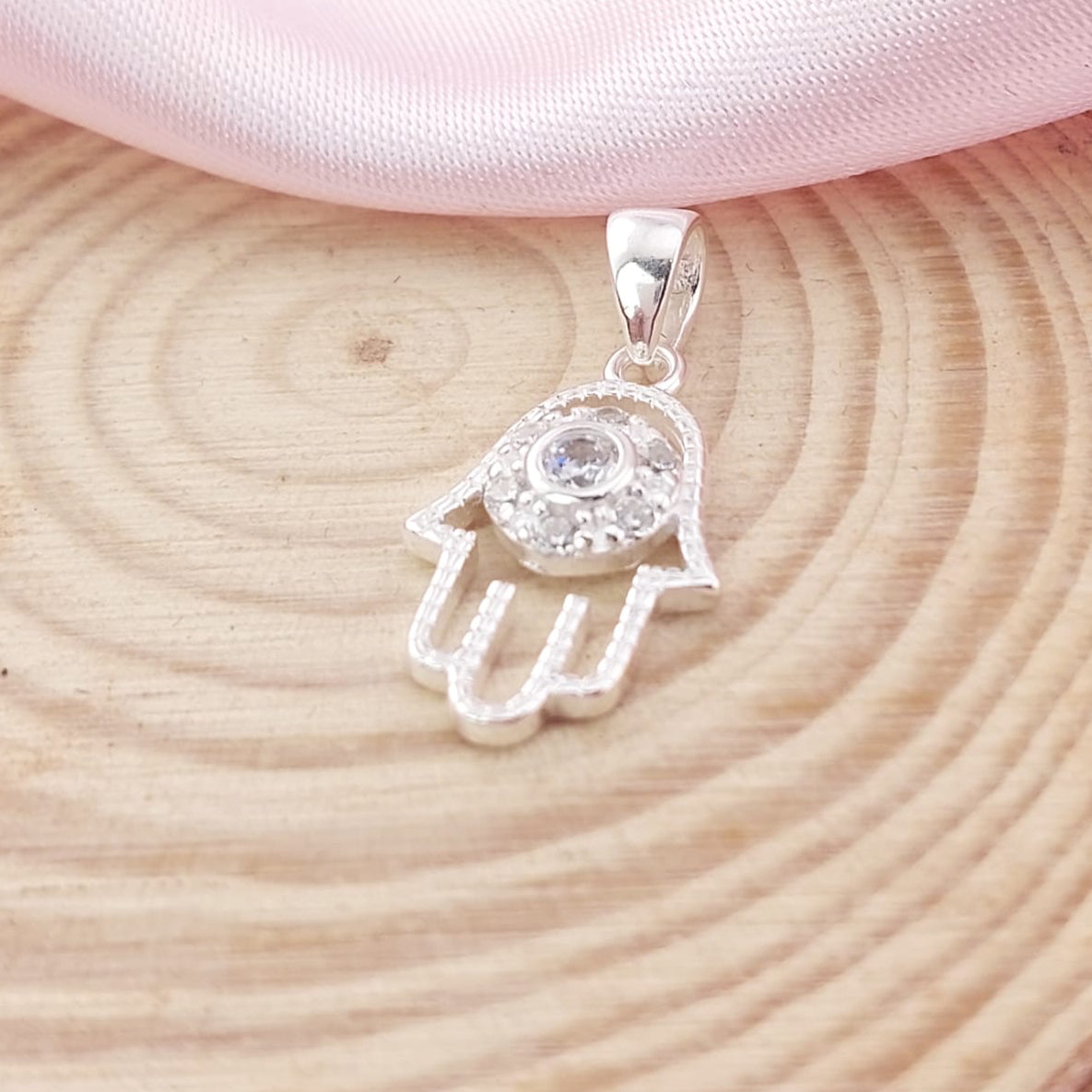 Dije Mano 18mm Plata 925 26936