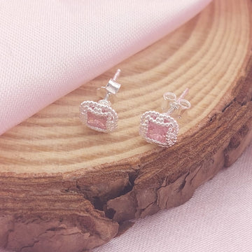 Aretes 6mm Plata 925 26596