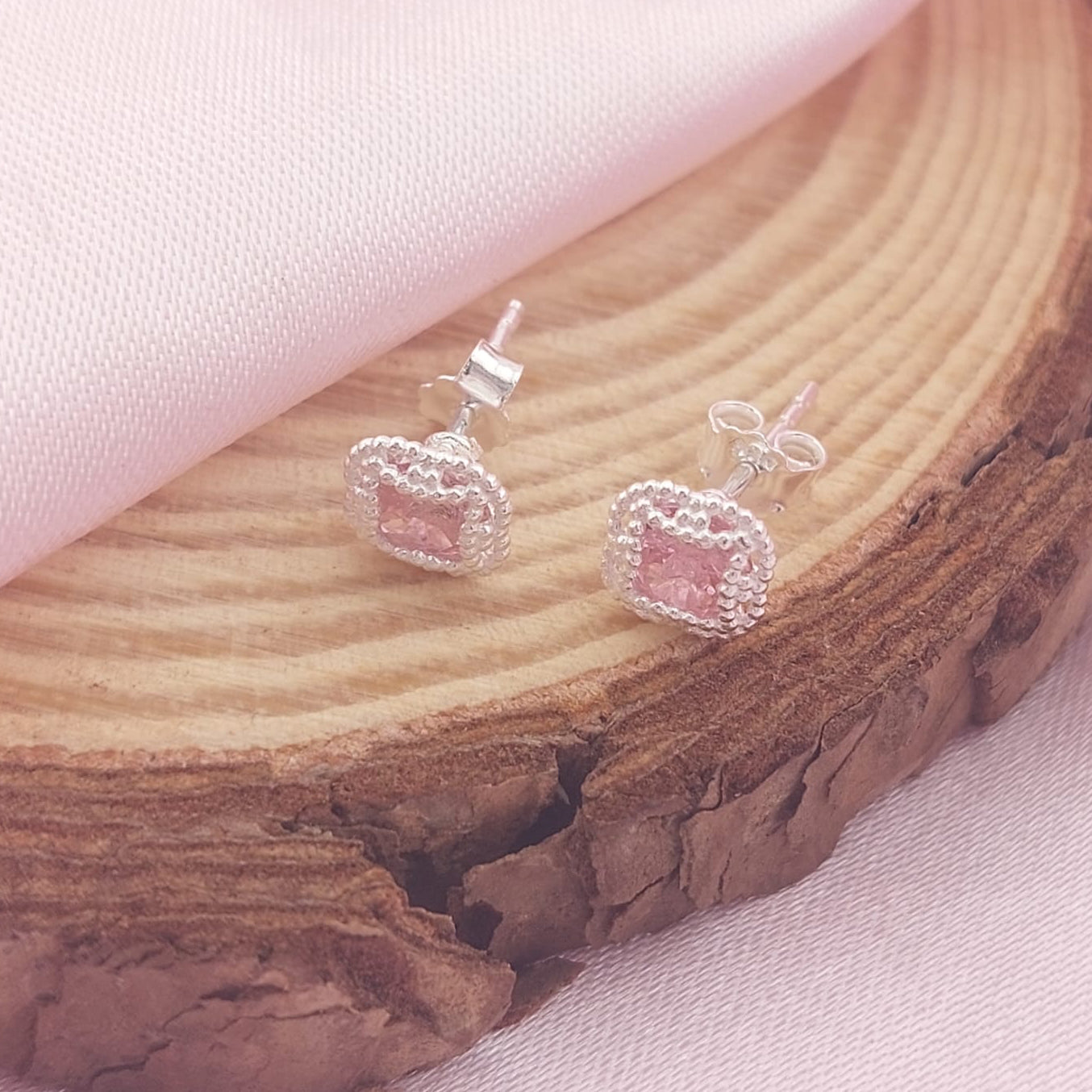 Aretes 6mm Plata 925 26596