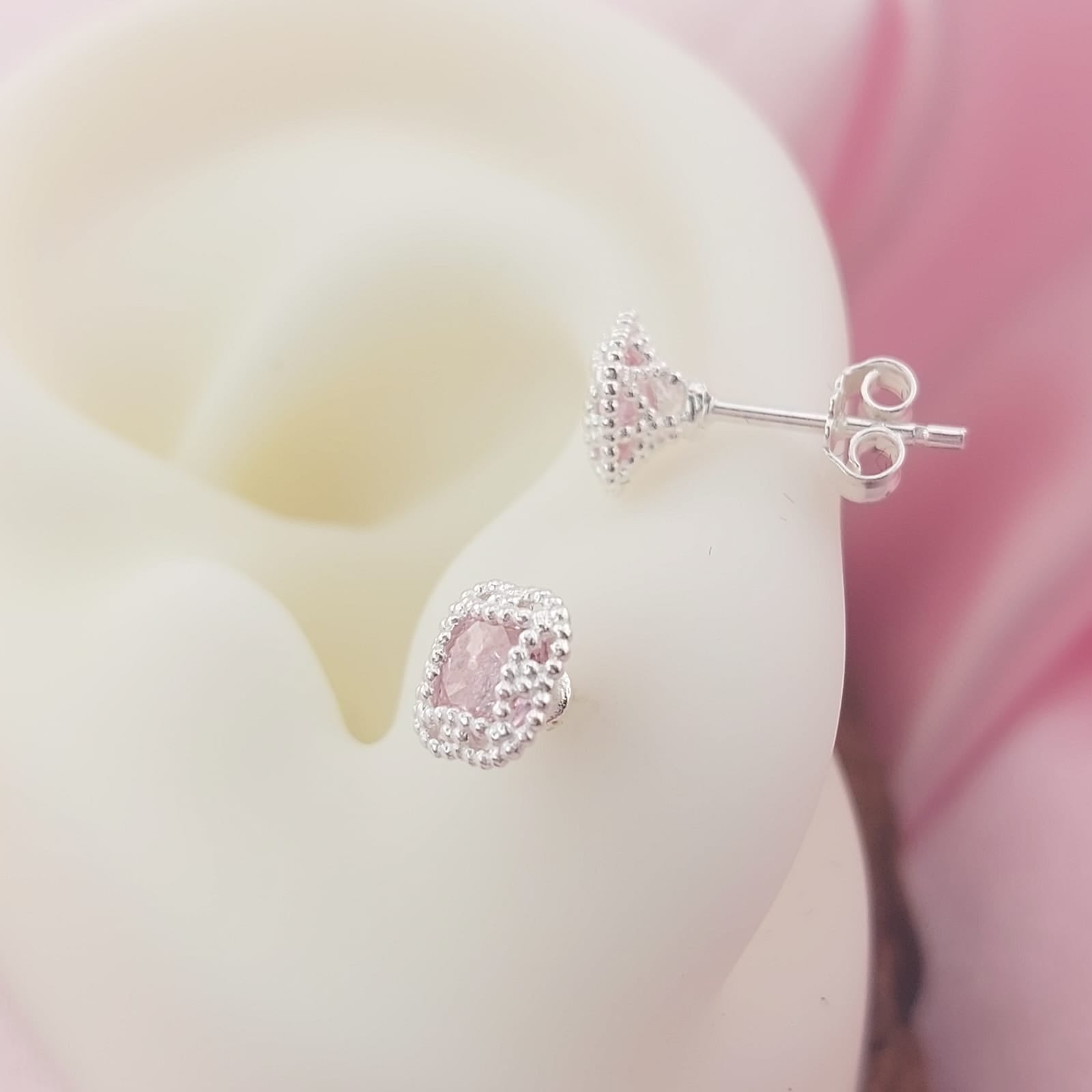 Aretes 6mm Plata 925 26596