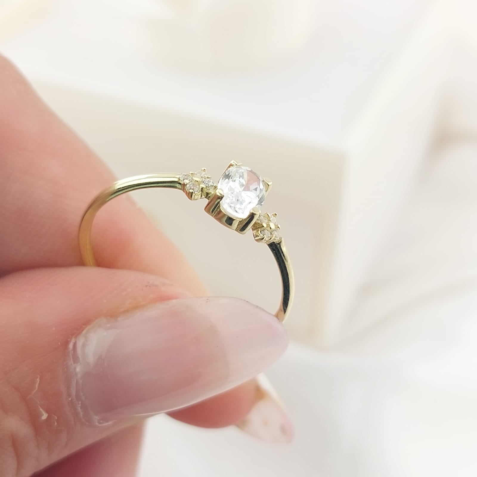 Anillo Compromiso Promesa Oro 10k 26981