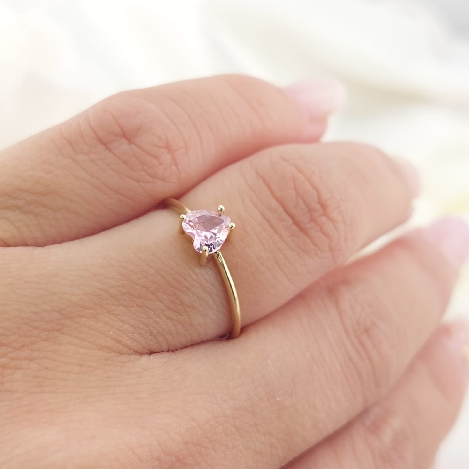 Anillo Dama Promesa Oro 10k 26987