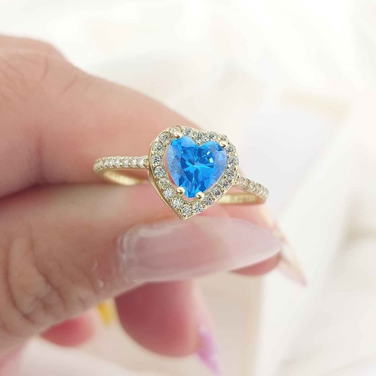 Anillo Dama Promesa Oro 10k 26983