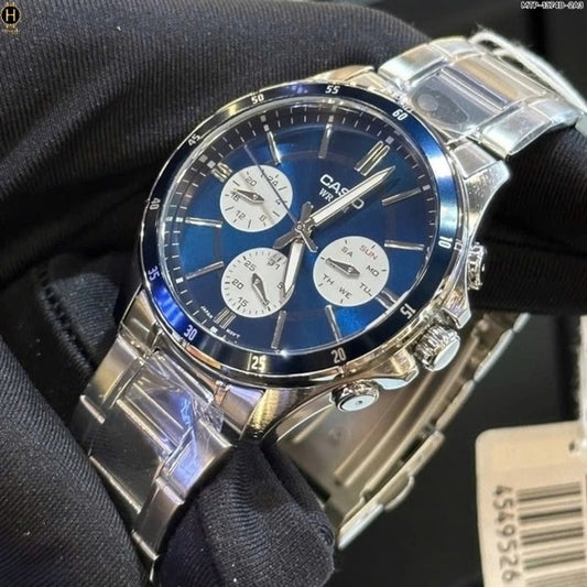 Casio Reloj para Hombre MTP-1374D-2A3VDF