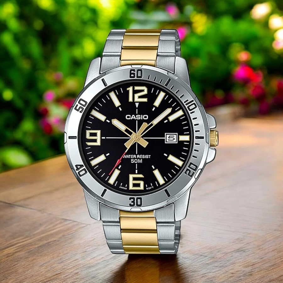 Casio Reloj para Hombre MTP-VD01SG-1BVUDF