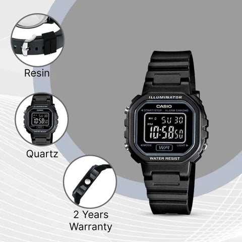 Casio Reloj para Dama / Niño LA-20WH-1BDF
