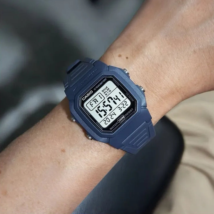 Casio Reloj para Hombre W-800H-2AVDF