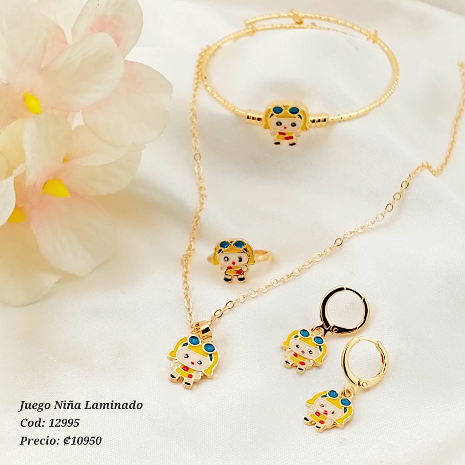 JUEGO NINA ORO LAMINADO 210000012995x