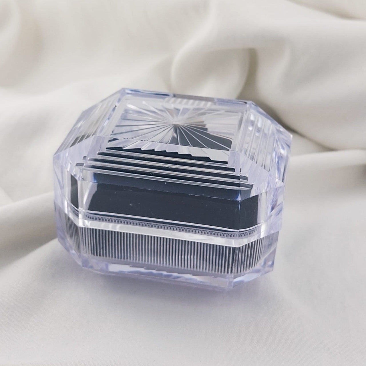 Caja de Regalo Acrílica Anillos Matrimonio 210000016759x