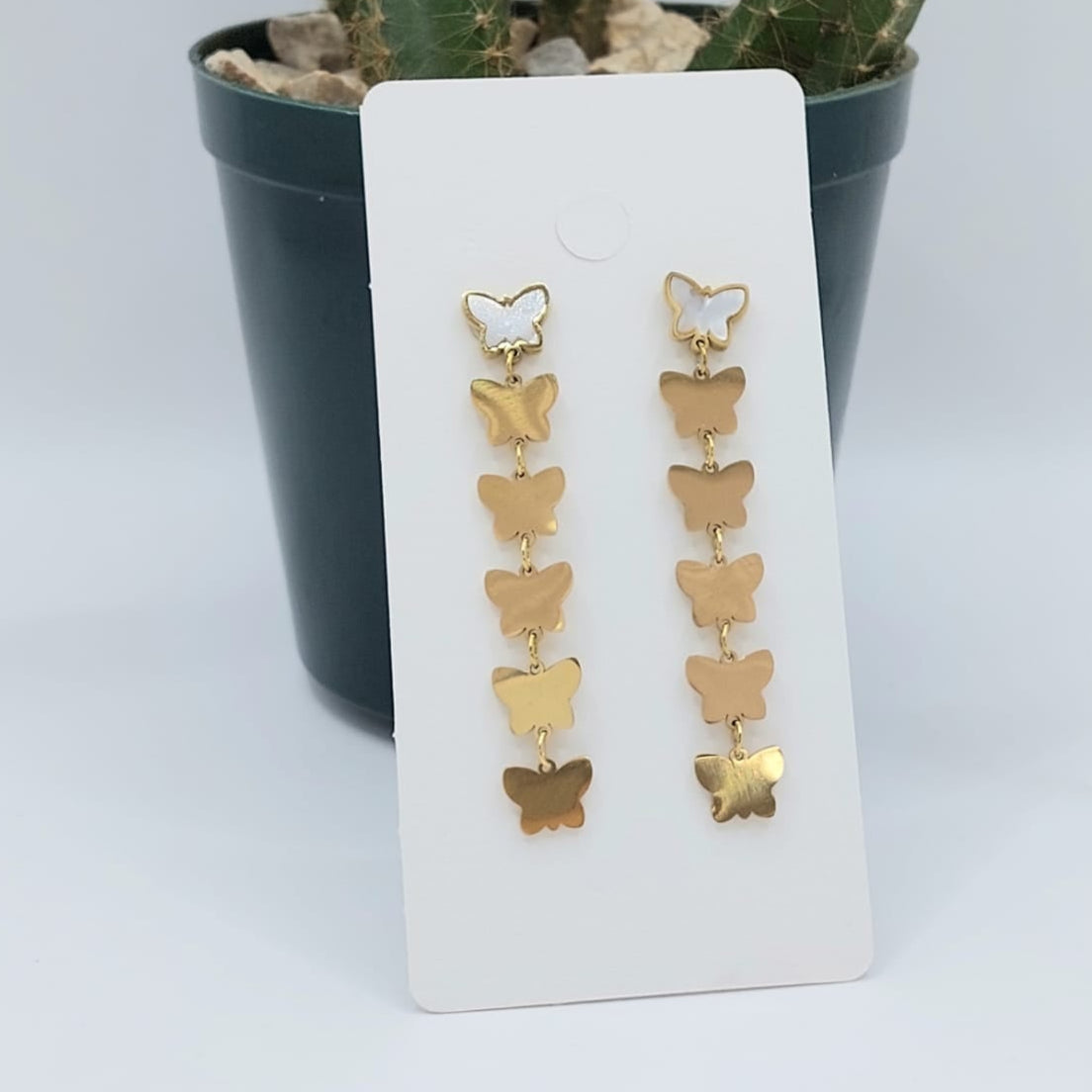 Aretes Largos Acero 210000021605x