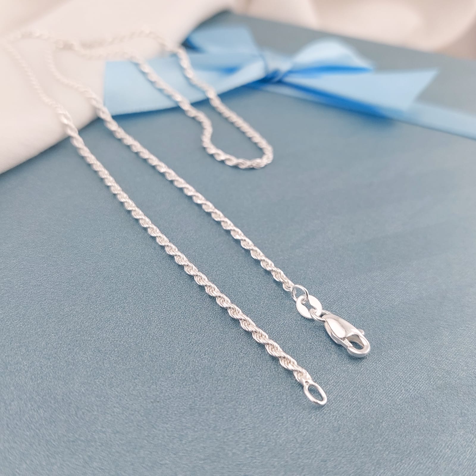 Cadena Maciza Cordón 45cm/2mm Plata 925 26128