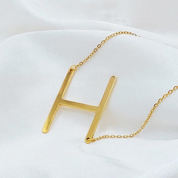 Collar Letra H Acero 210000024408x