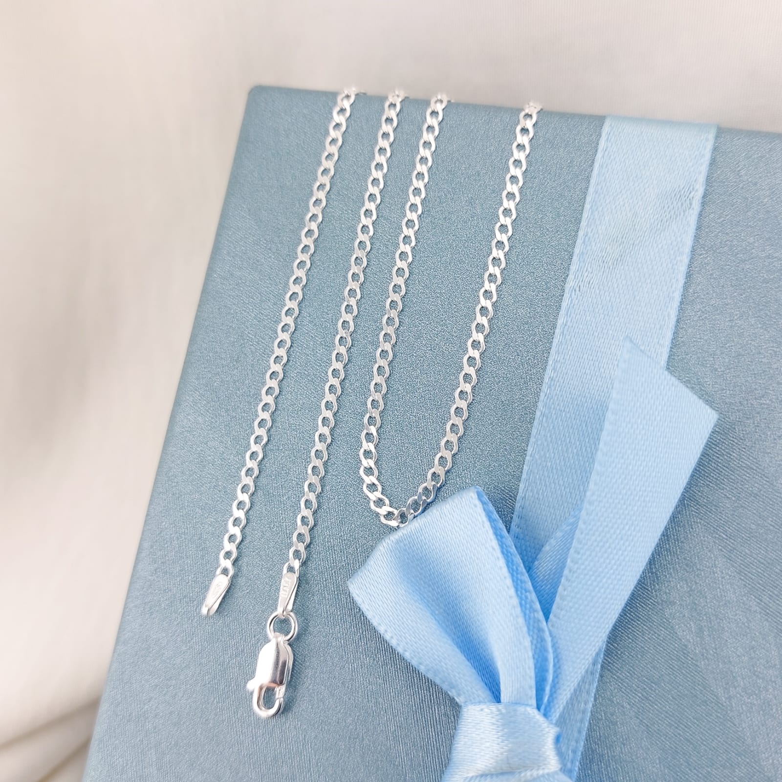 Cadena Grumet 60CM/2MM Plata 925 210000024484v