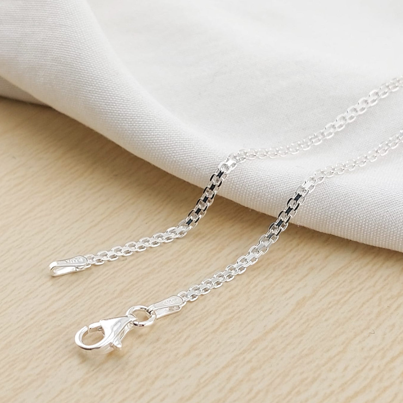 Cadena Bismark 50CM/2MM Plata 925 210000024487v