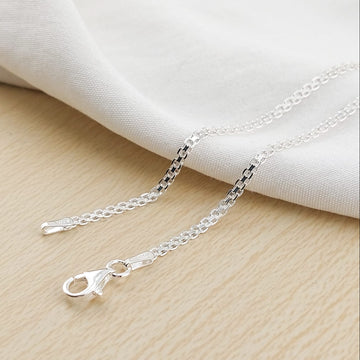 Cadena Bismark 45CM/2MM Plata 925 24488