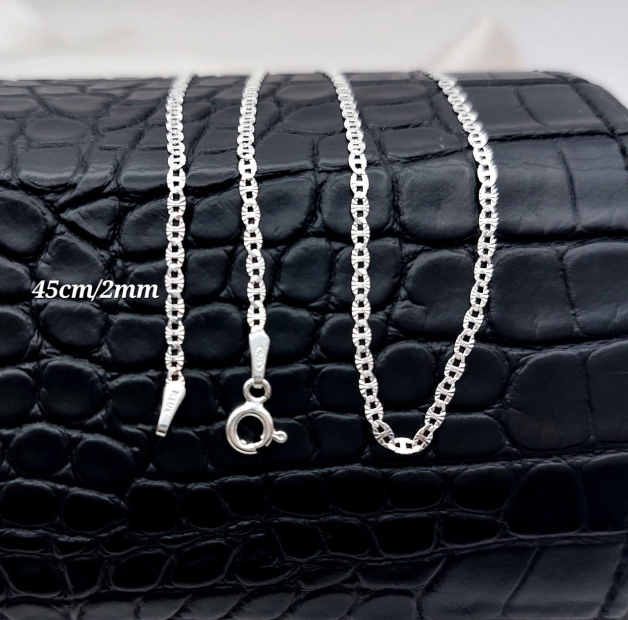 Cadena Gucci 45CM/2mm Plata 925 210000024518