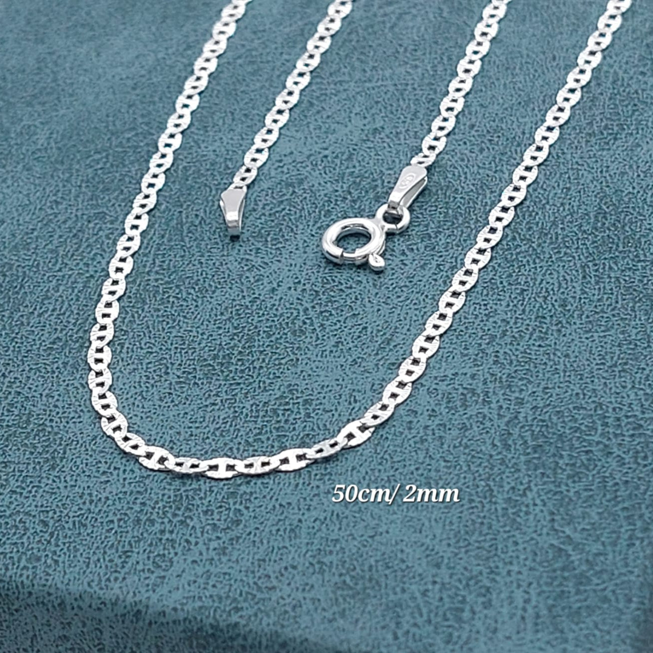 Cadena Gucci 50CM/2mm Plata 925 210000024519v