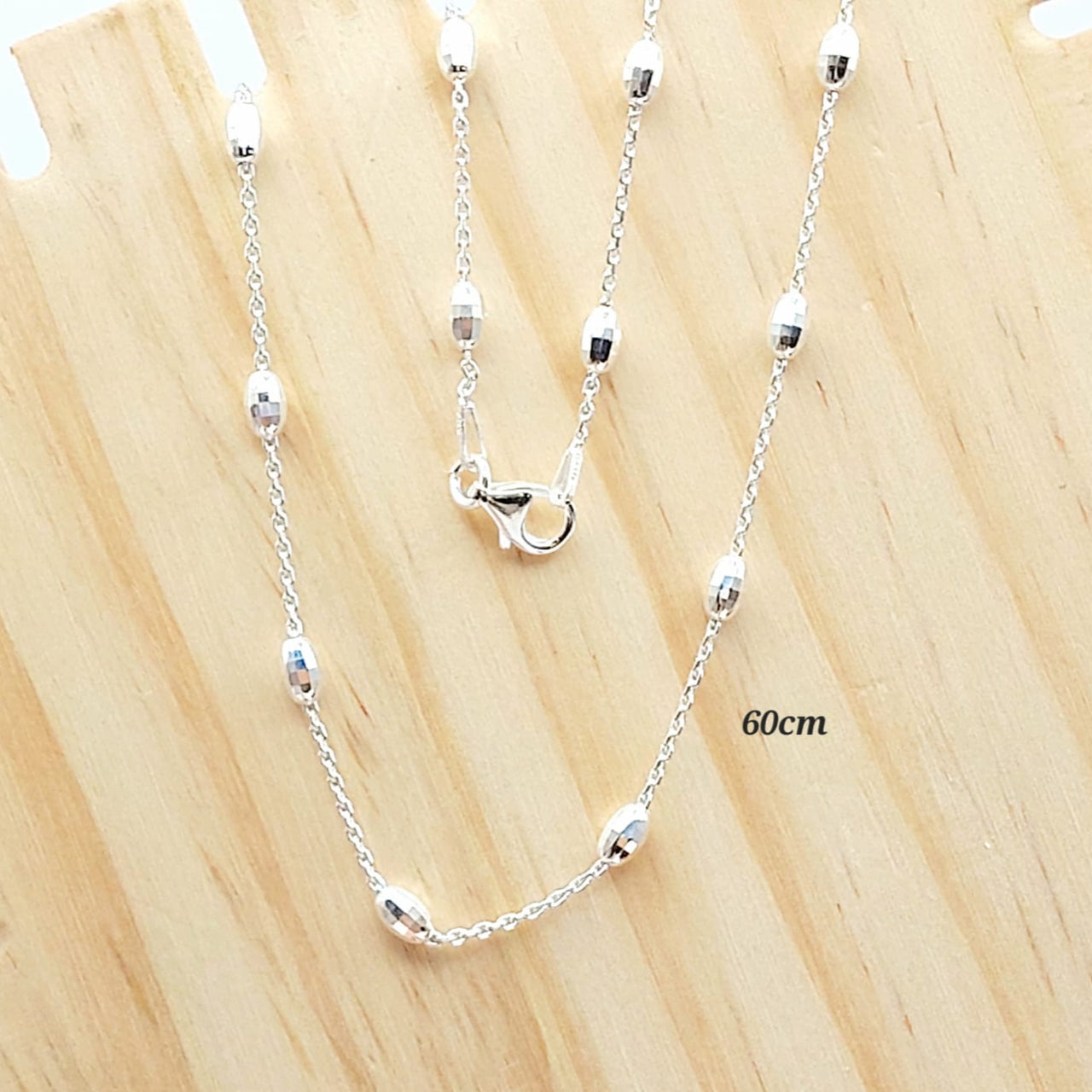 Collar 60cm Plata 925 210000024526