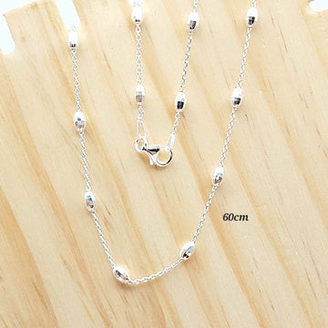 Collar Dama 60cm Plata 925 24526