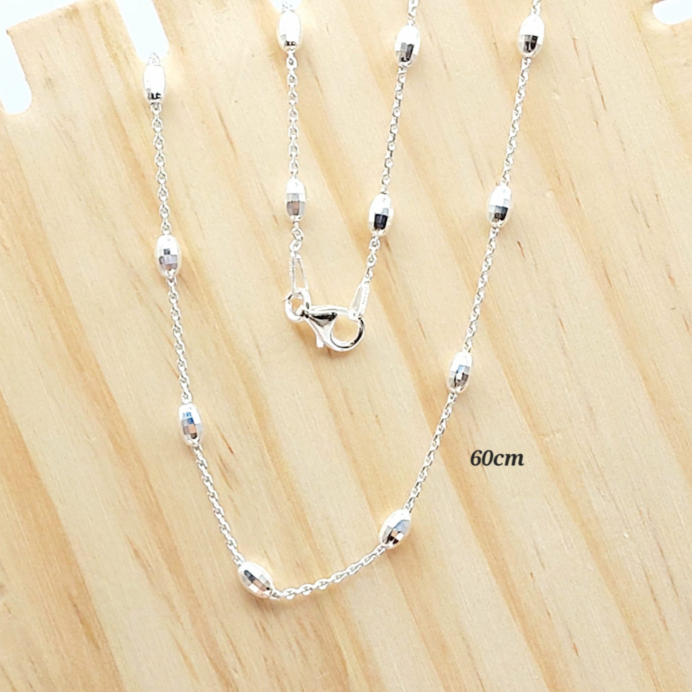 Collar 60 cm Plata 925 210000024526v