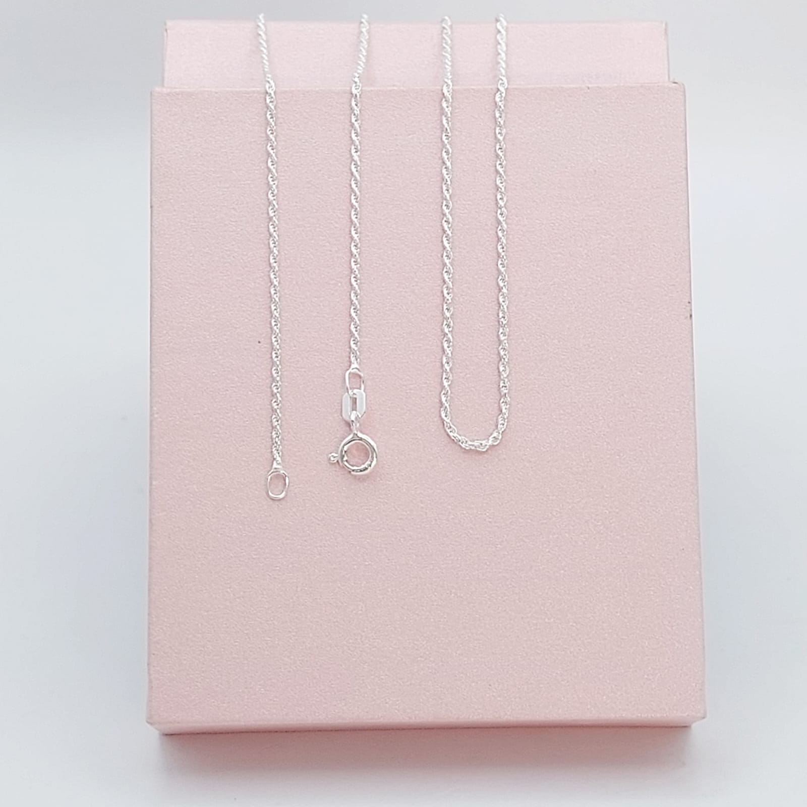 Cadena Cordón 45cm/1mm Plata 925 210000024530v