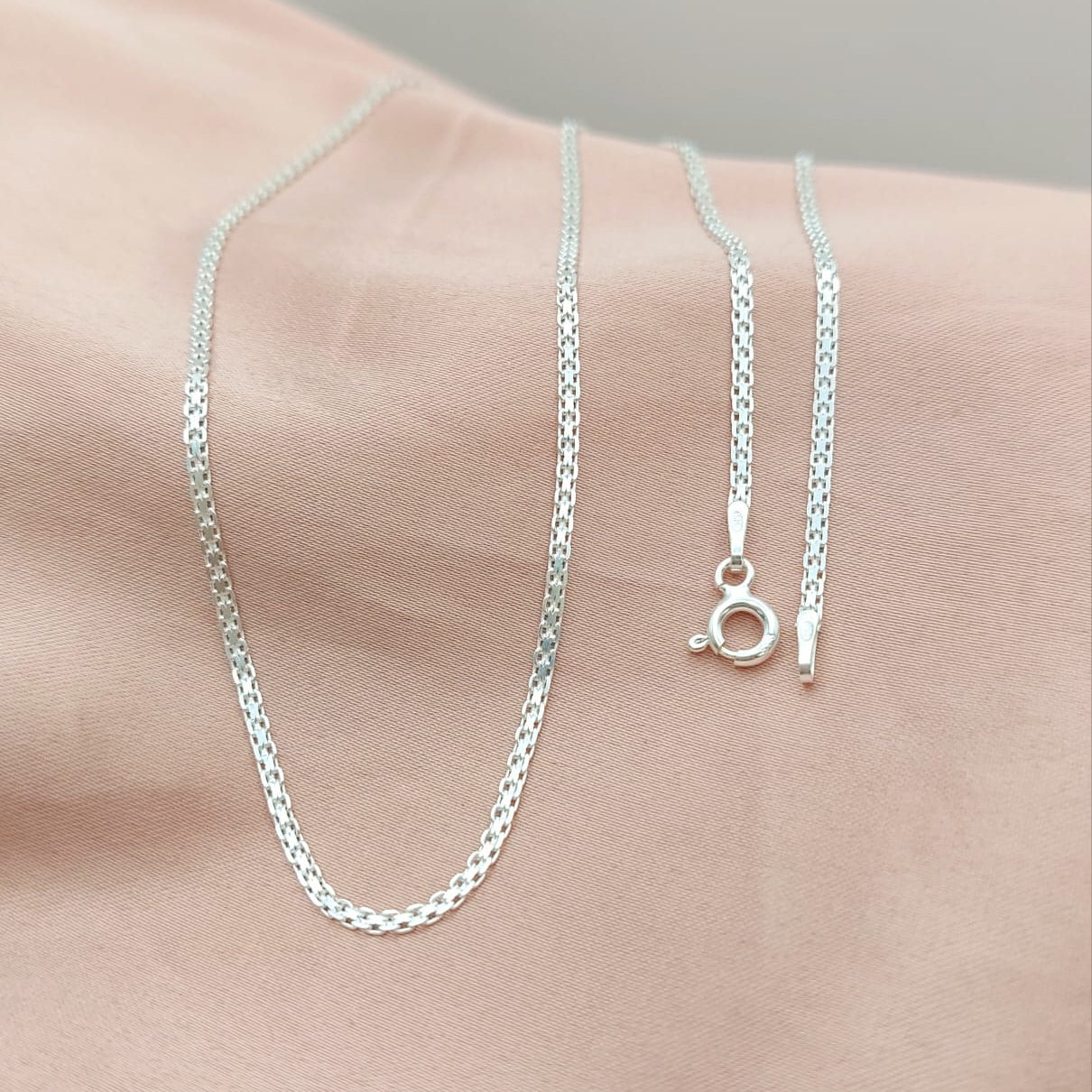 Cadena Bismark 50cm/1.5mm Plata 925 210000024636