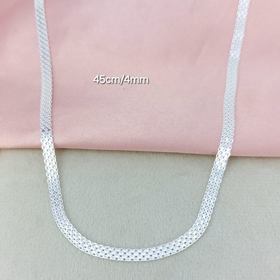 Gargantilla Bismark 45cm/4mm Plata 925 210000024651