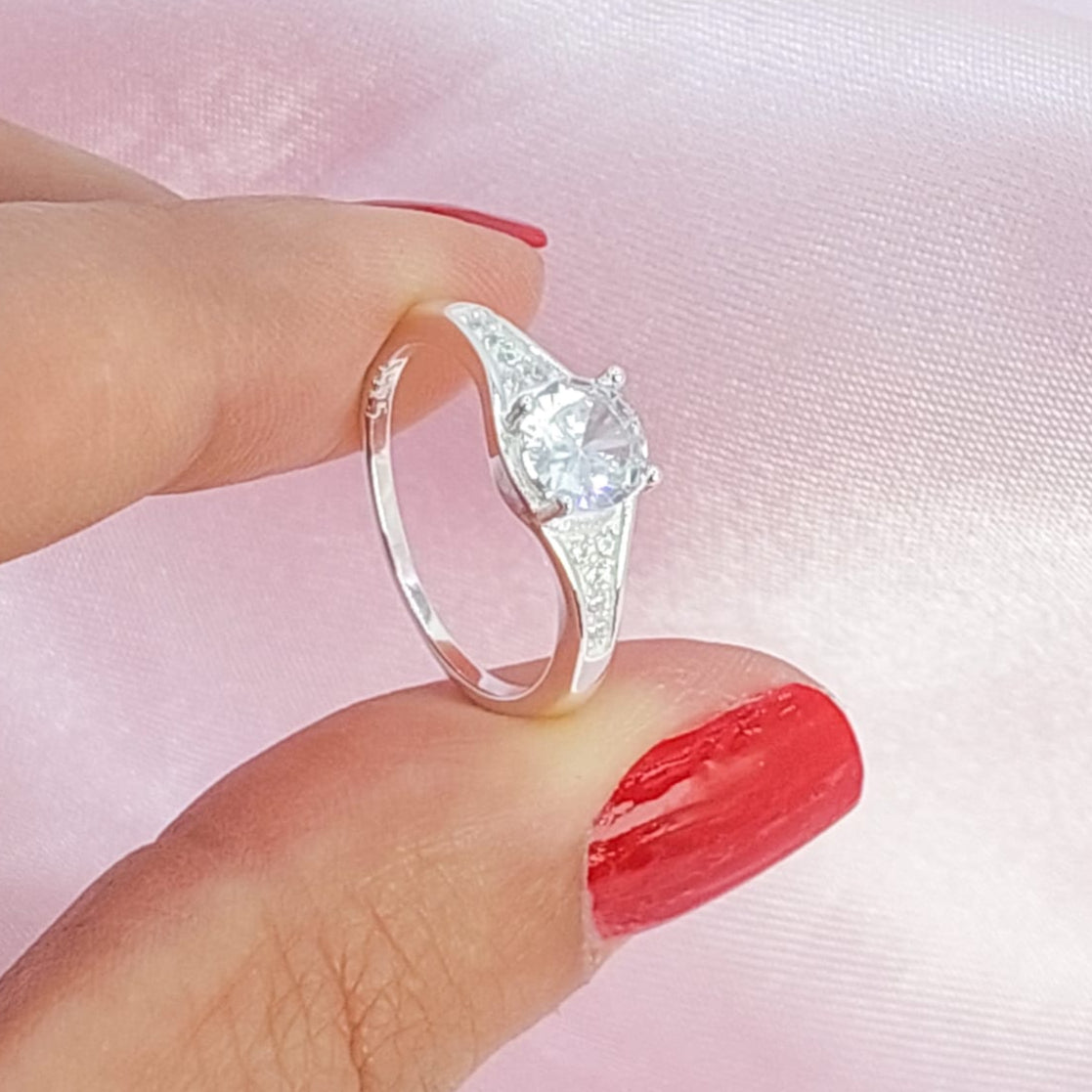 Anillo Compromiso Plata 925 210000024660v