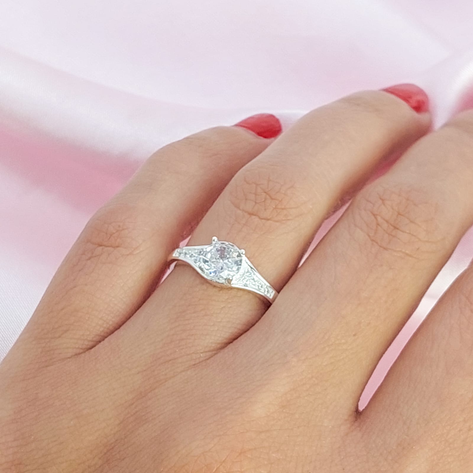 Anillo Compromiso Plata 925 210000024660v