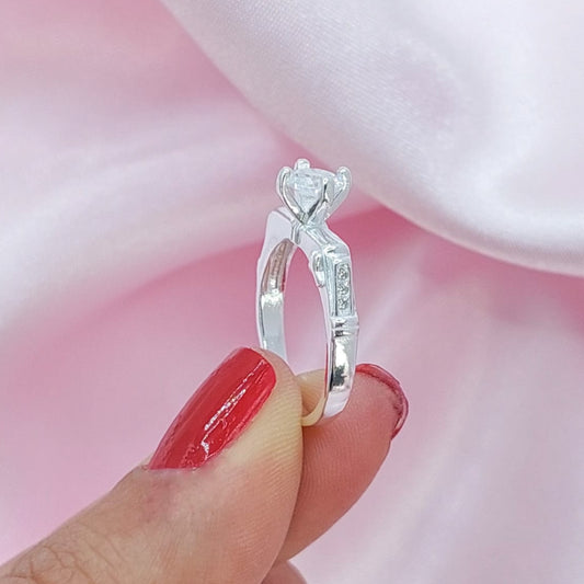 Anillo Compromiso Plata 925 210000024657v