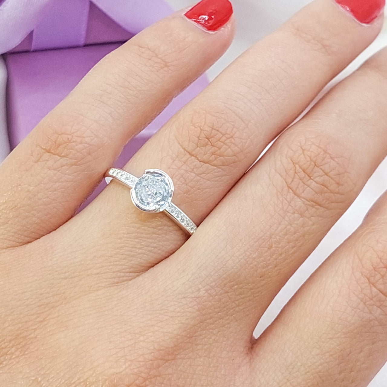 Anillo Compromiso Plata 925 210000024666