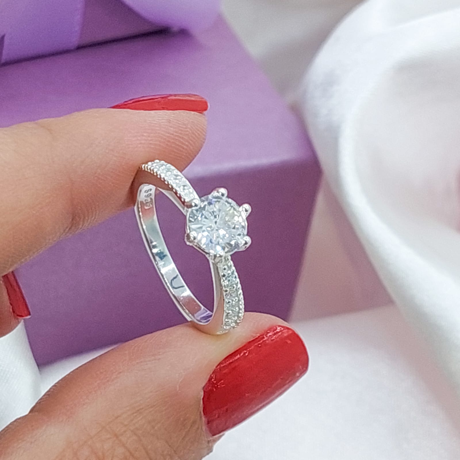 Anillo Compromiso Plata 925 210000024672v
