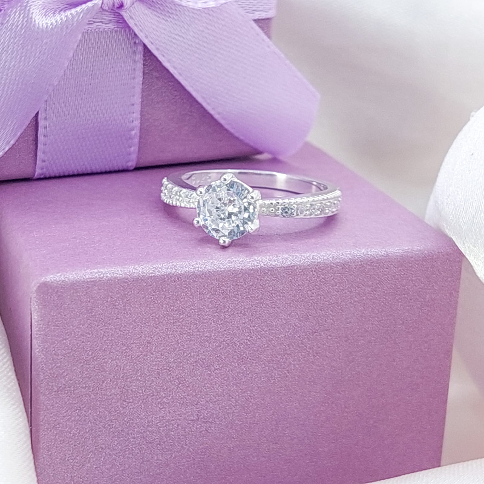 Anillo Compromiso Plata 925 210000024672v