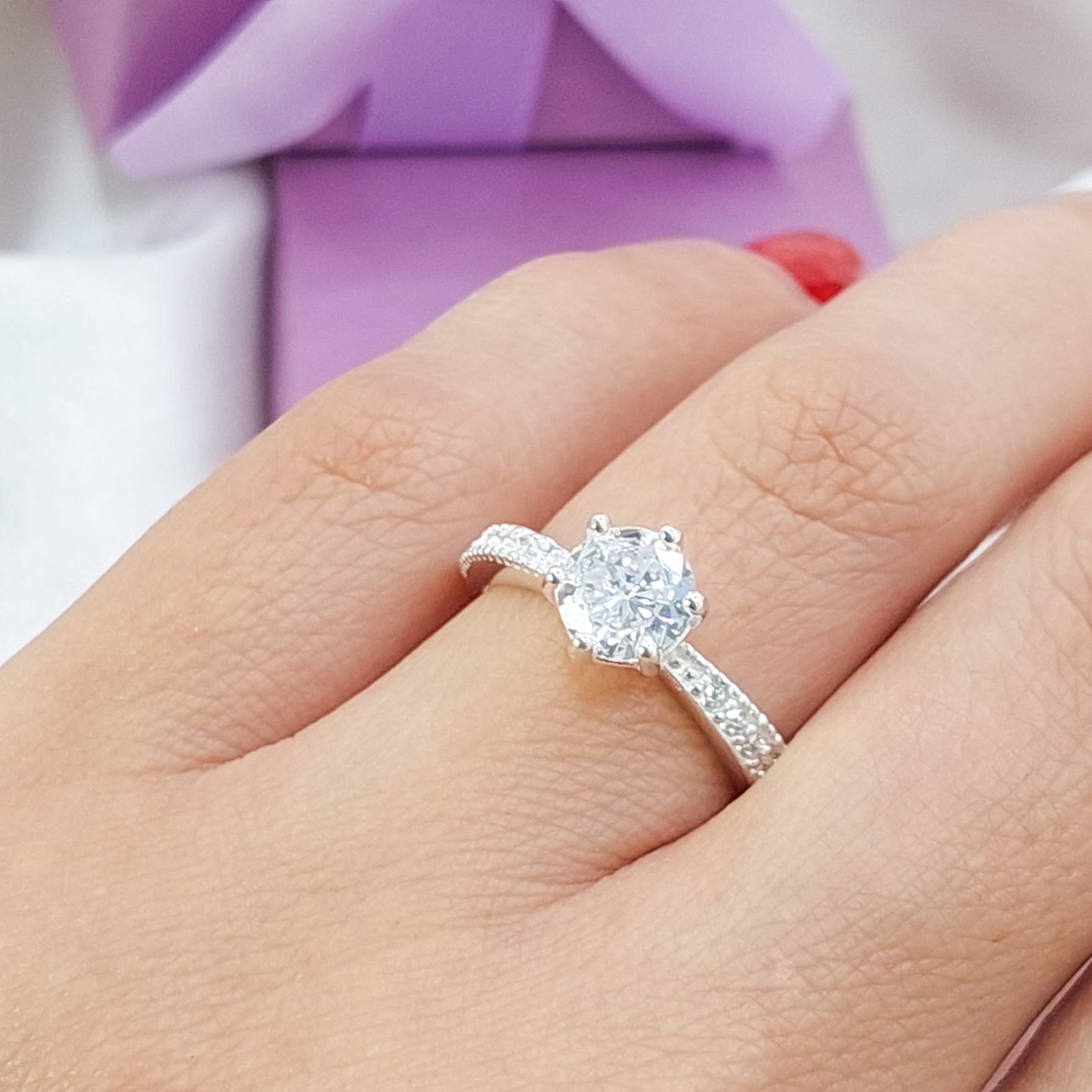 Anillo Compromiso Plata 925 210000024672v