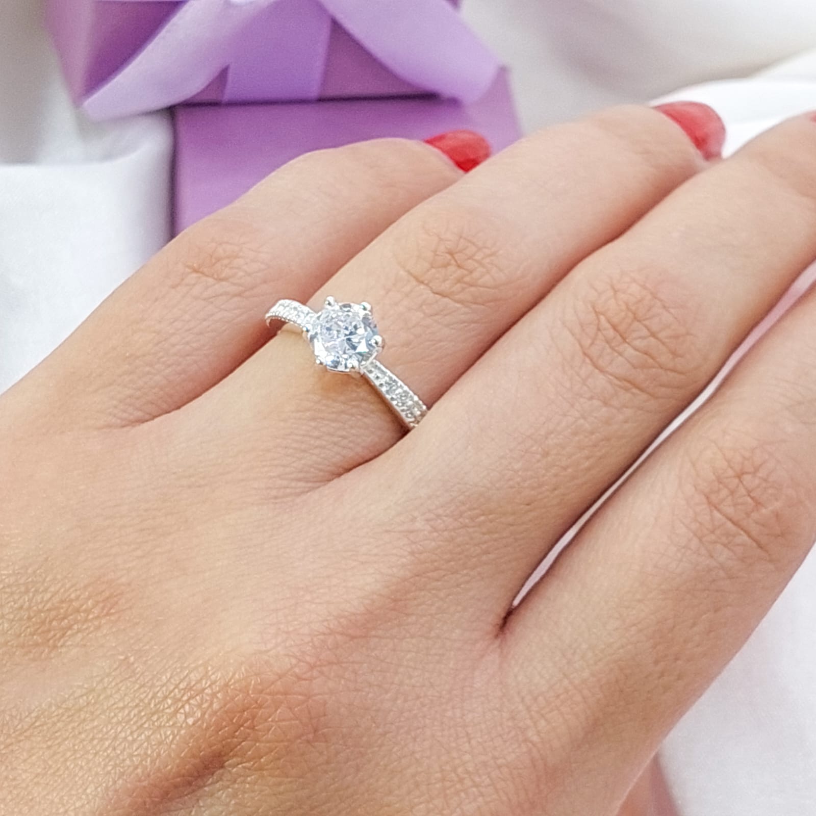 Anillo Compromiso Plata 925 210000024672v