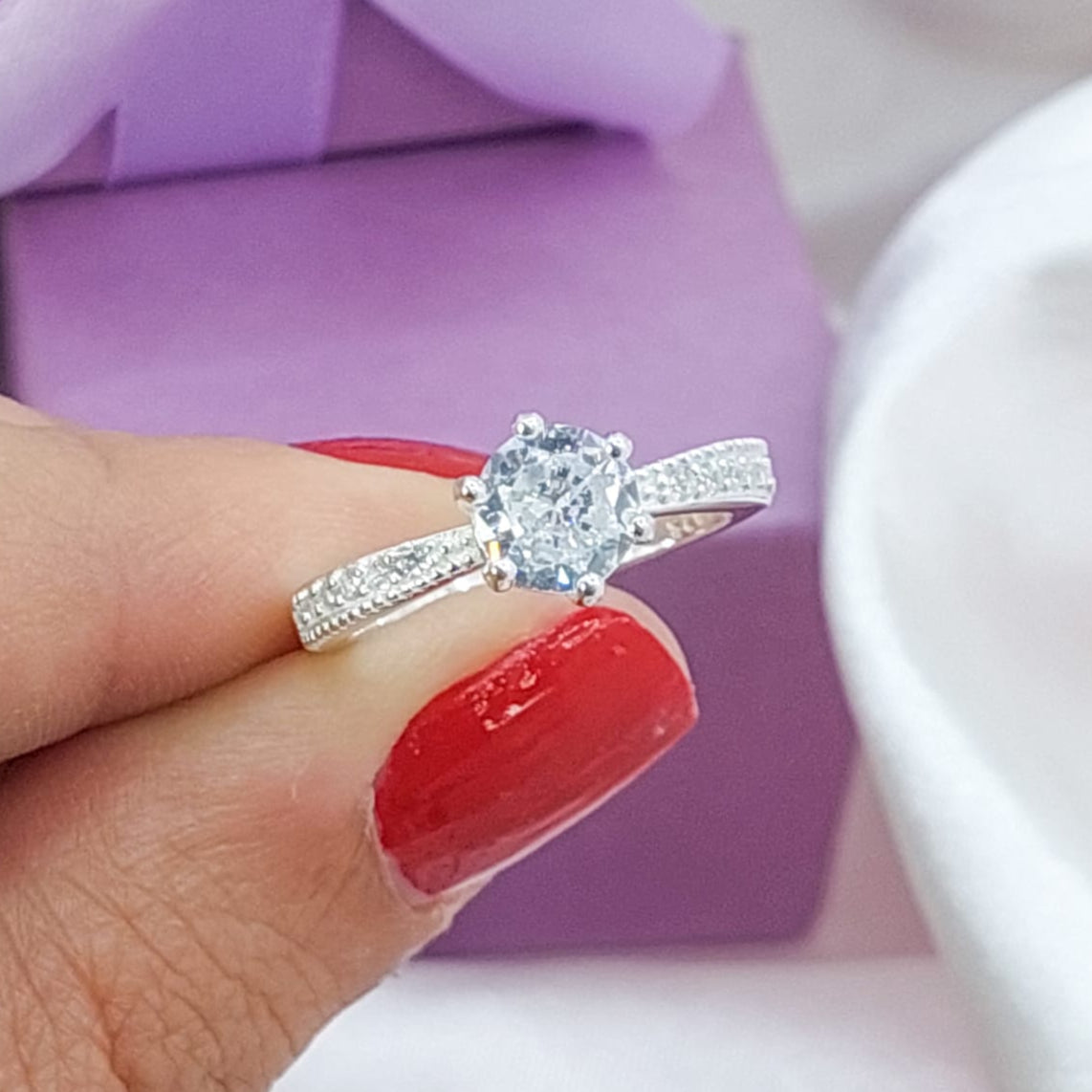 Anillo Compromiso Plata 925 210000024672v