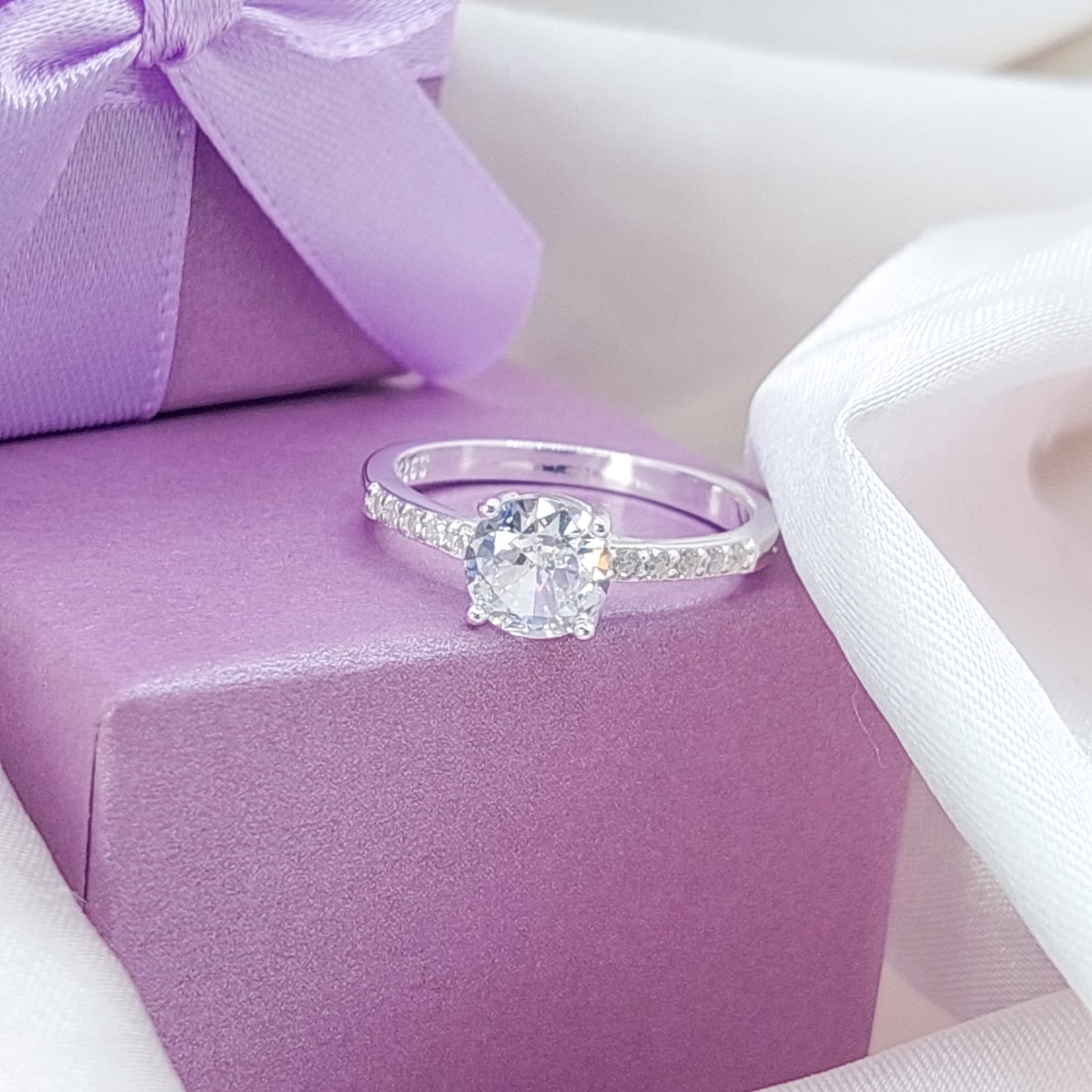 Anillo Compromiso Plata 925 210000024668v
