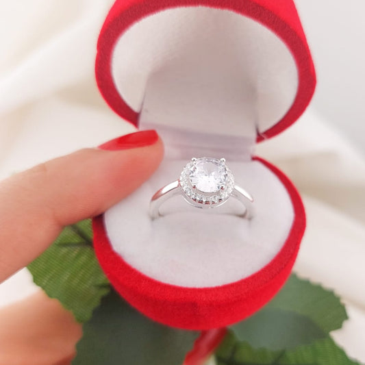 Anillo Compromiso Plata 925 210000024675v