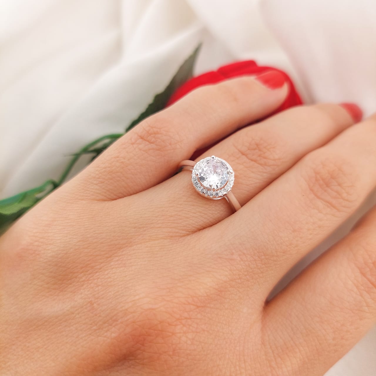 Anillo Compromiso Plata 925 210000024675