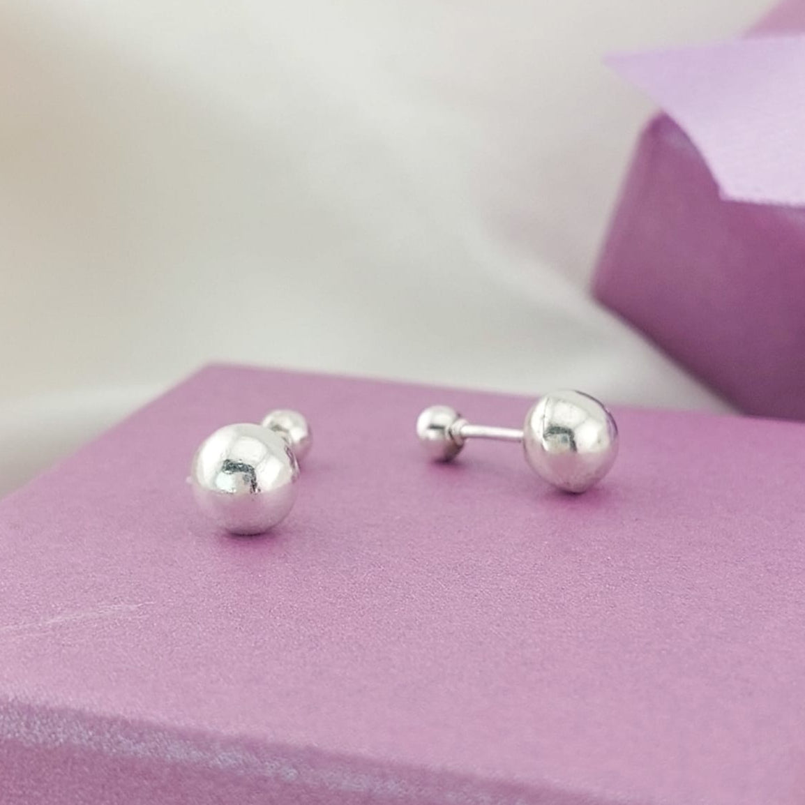 Dormilones Bola 6mm Plata 925 210000017838