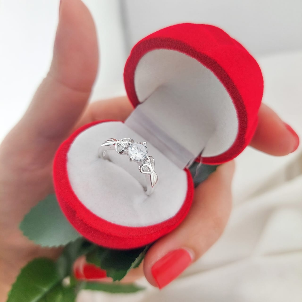 Anillo Compromiso Plata 925 210000024682
