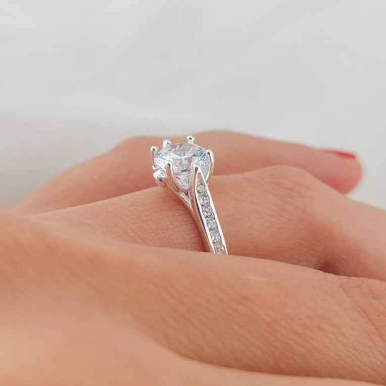 Anillo Compromiso Plata 925 210000024681v