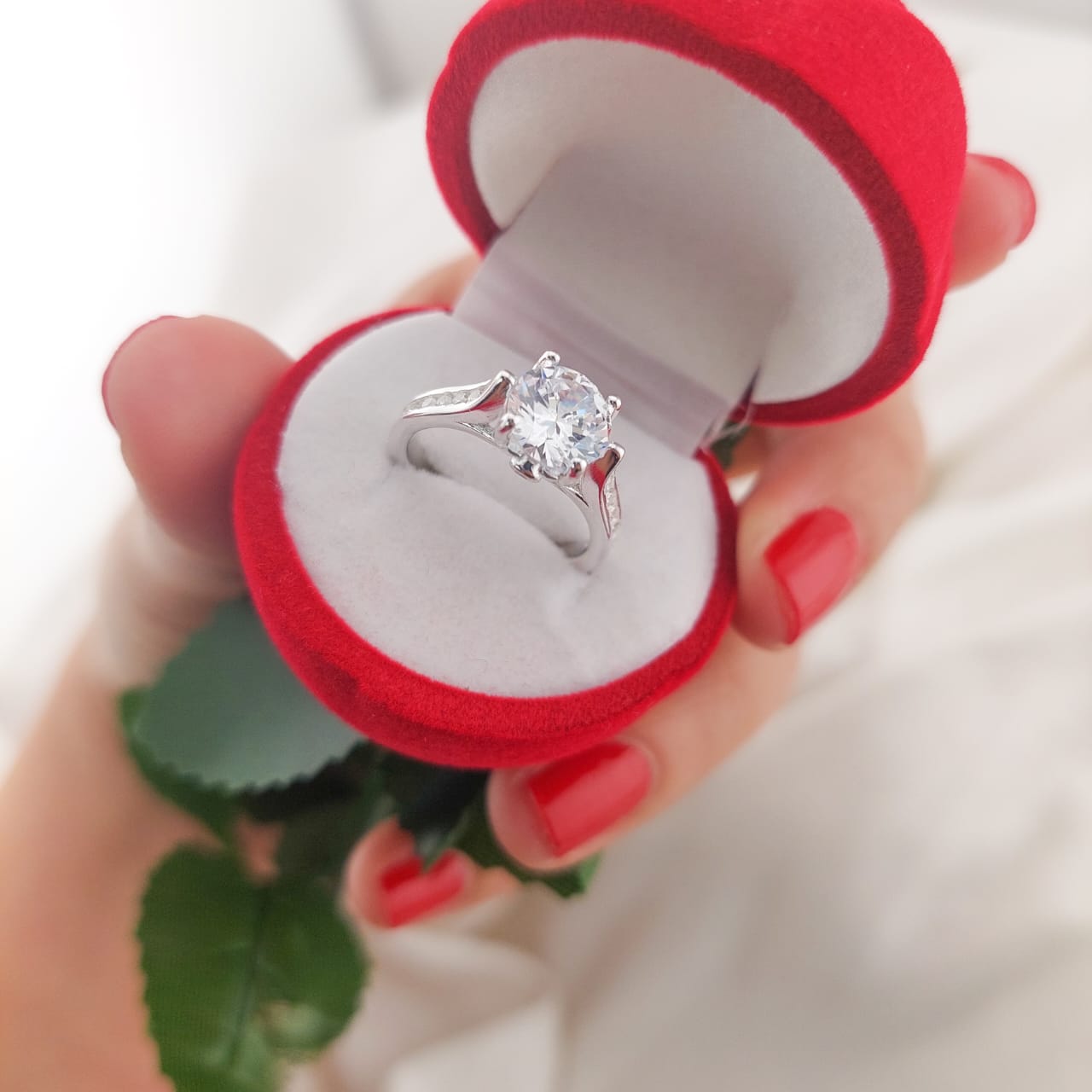Anillo Compromiso Plata 925 210000024681