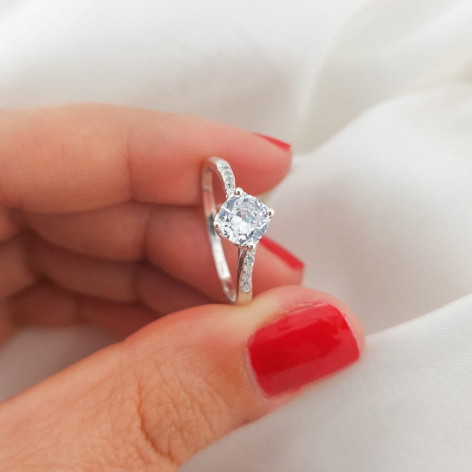 Anillo Compromiso Plata 925 210000024677