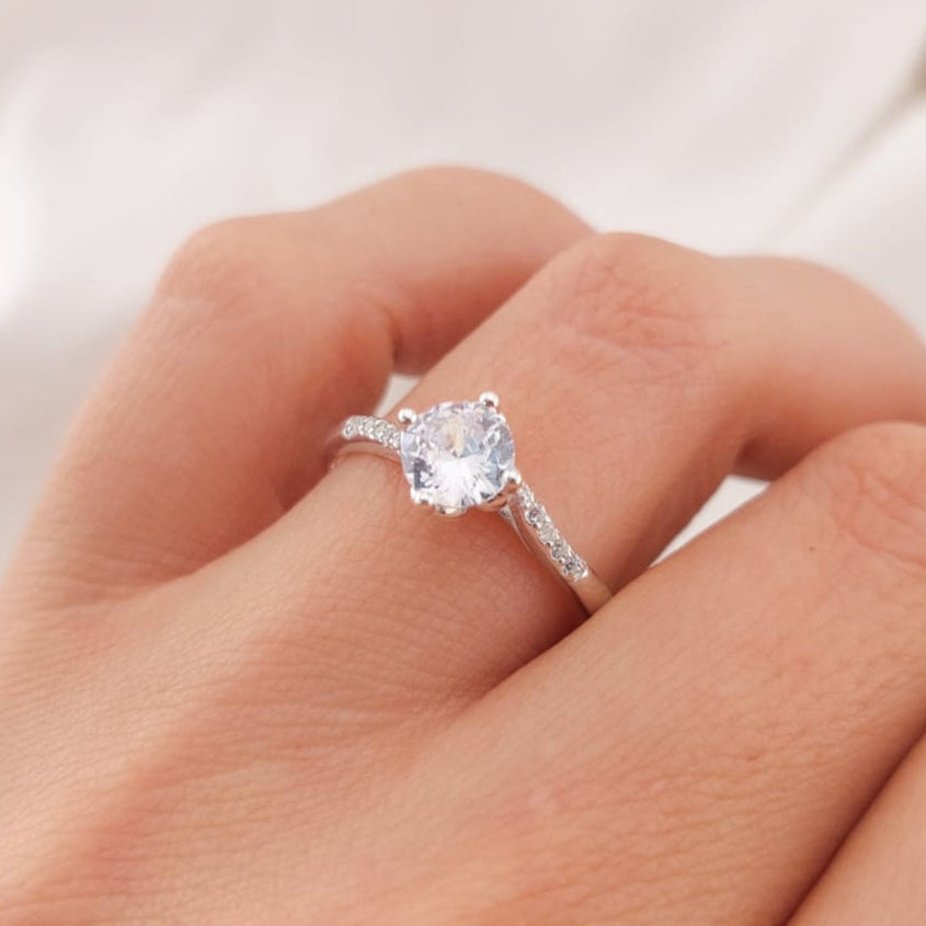Anillo Compromiso Plata 925 210000024677v
