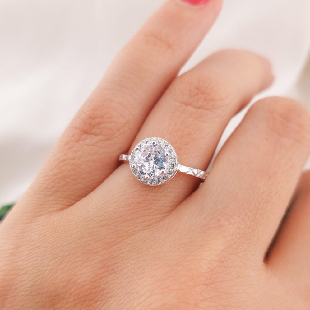 Anillo Compromiso Plata 925 210000024680