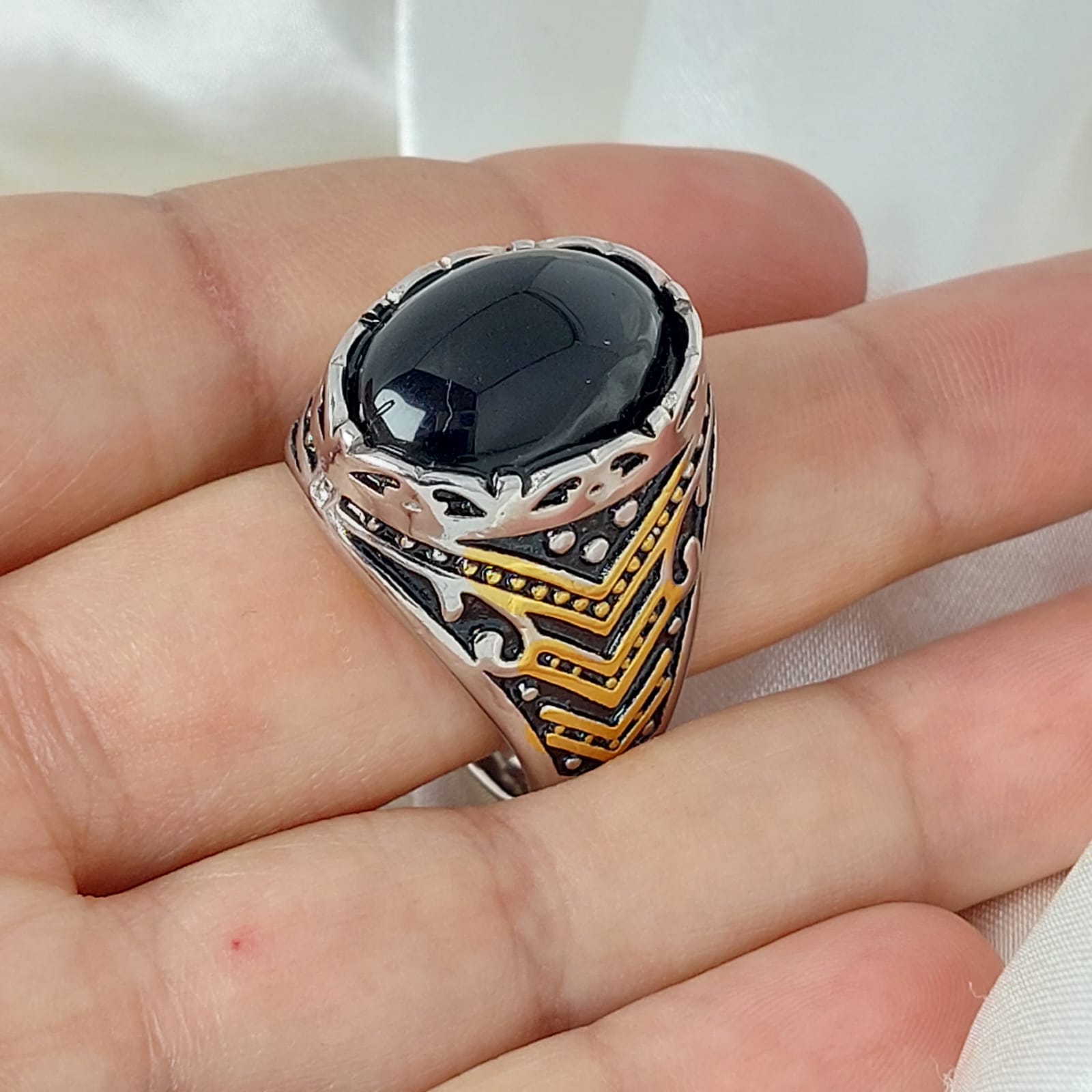 Anillo Hombre Acero 210000020292x