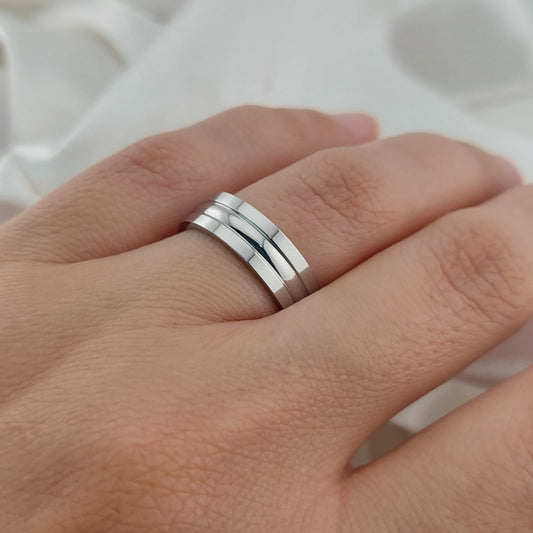 Anillo Dama Acero 210000024759x